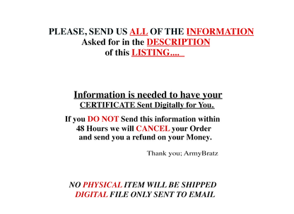UNITED STATES AIR FORCE HONORABLE DISCHARGE REPLACEMENT CERTIFICATE