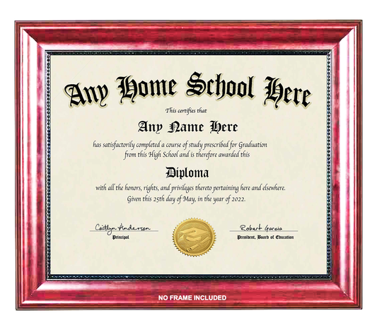 New Home School Diploma High School Education GED