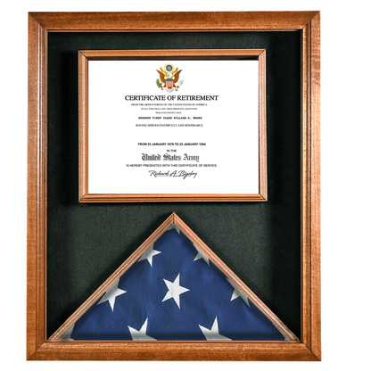 UNITED STATES ARMY CERTIFICATE OF RETIREMENT REPLACEMENT CERTIFICATE