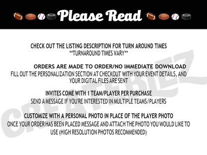 EDITABLE Sport's ticket | Football Game | Birthday Gift | Souvenir | Printable | Ticket Stub | Football Season | Personalize team!